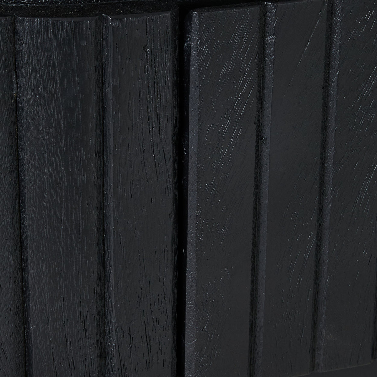 Deva Large 3 drawer Desk Black
