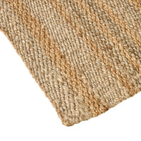 Natural Stripe Jute Doormat 60x90cm