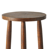 Parvani Stool Dark Walnut 30x30x50 cm