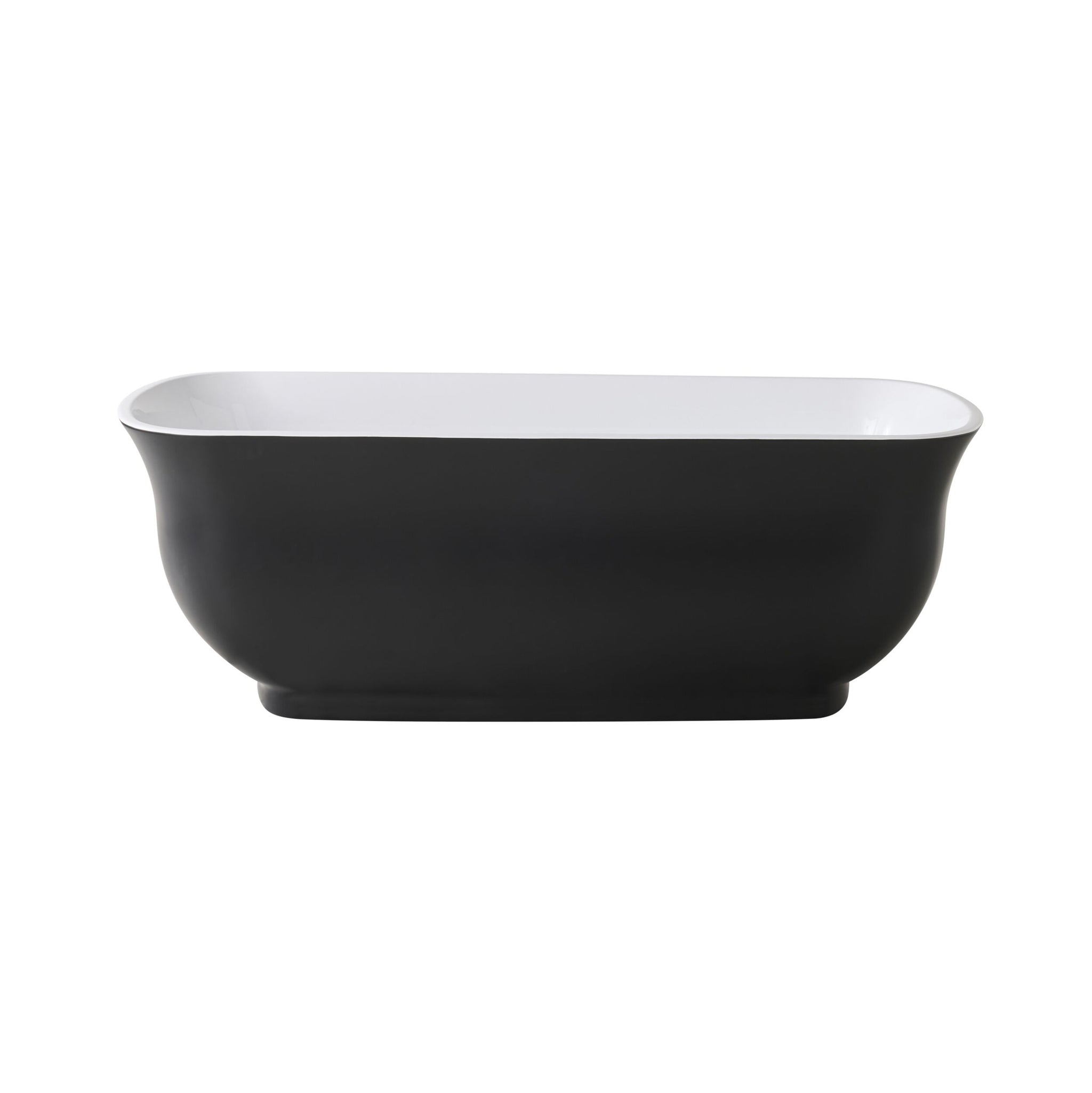 Messina Bath 1700mm Matte Black