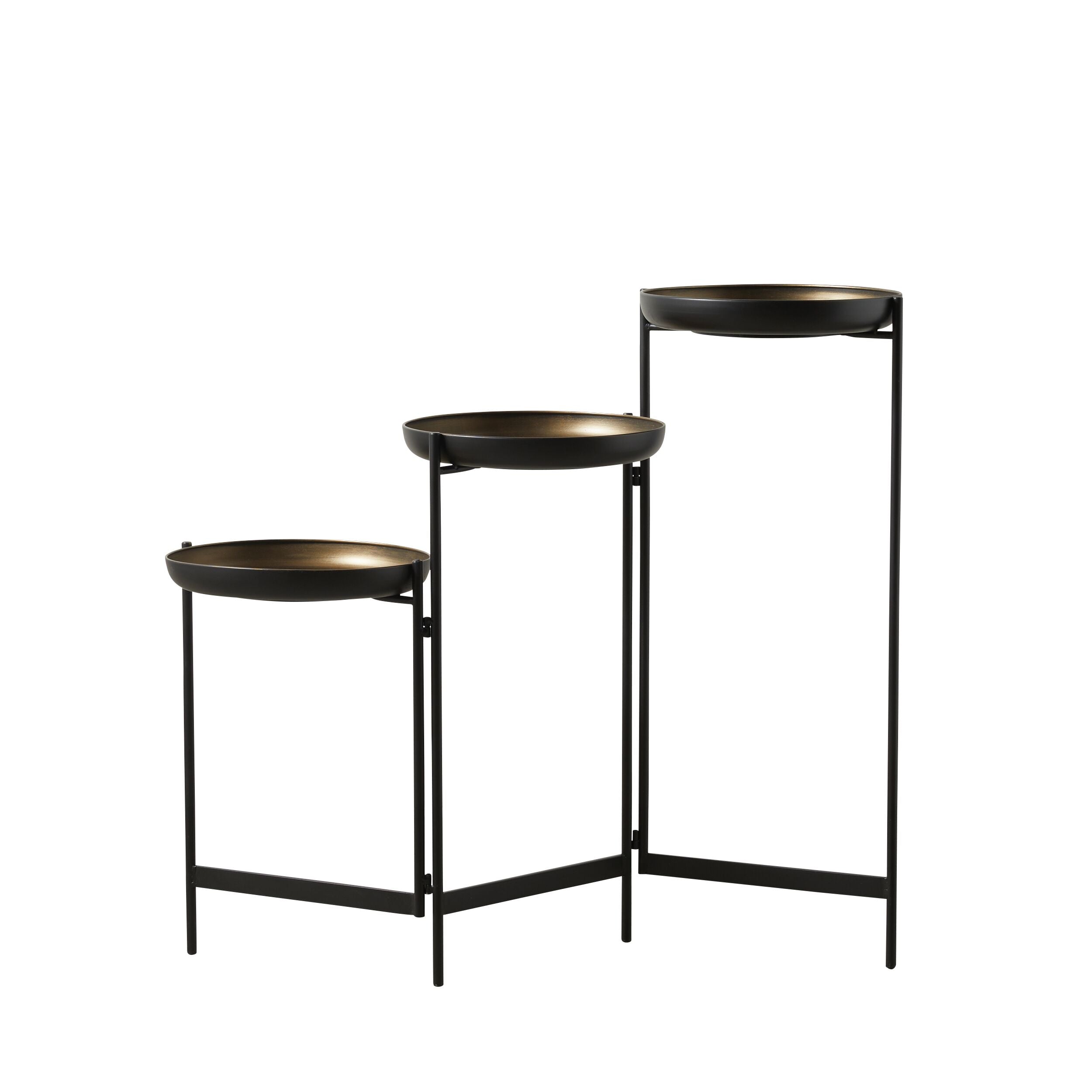 Gracie Tiered Side Table 34x31x80cm