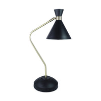 Williams Trumpet Table Lamp Black 56cm