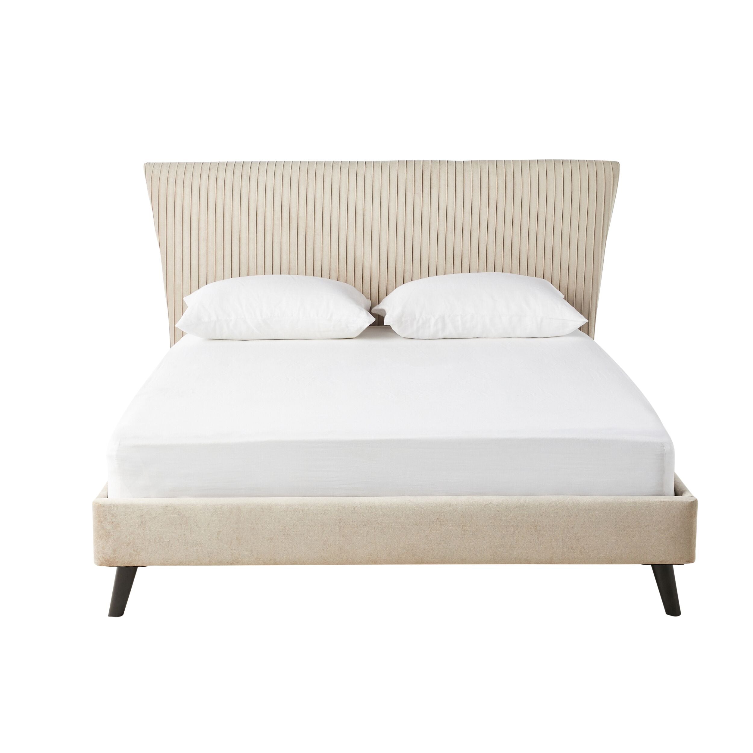 Pleat Bed King Champagne