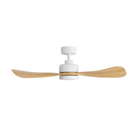 Cove 106cm Indoor DC Fan - White with Natural ABS Blades