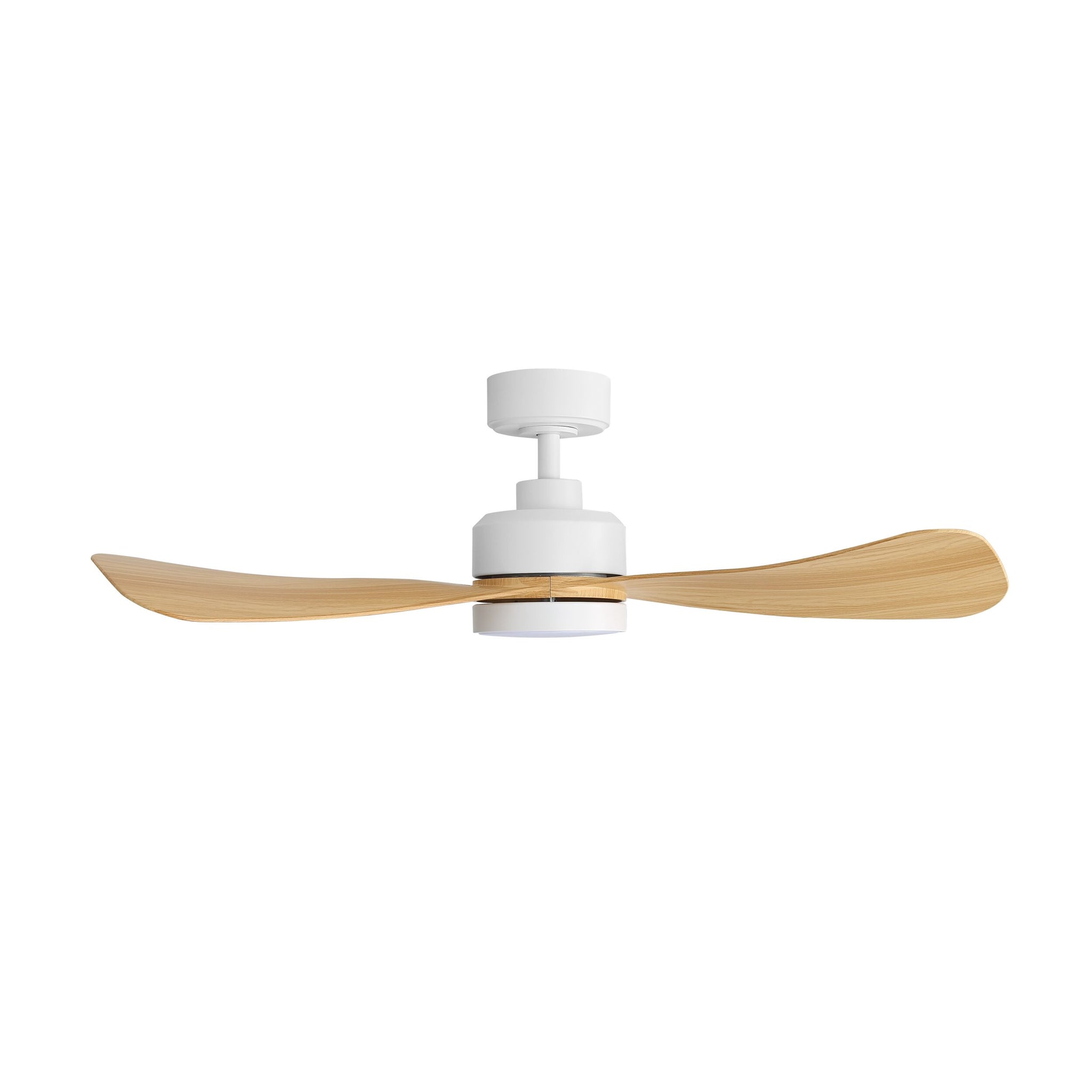Cove 106cm Indoor DC Fan - White with Natural ABS Blades