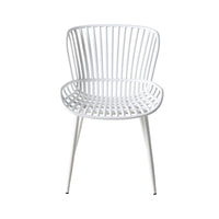 Lini Outdoor Dining Chair White