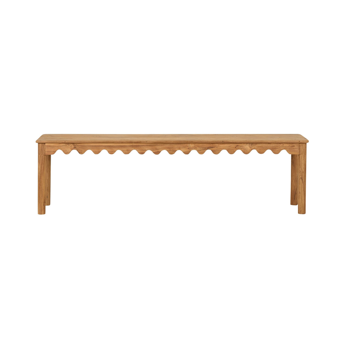 Norah Scallop Dining Bench 170cm
