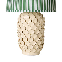 Sirena Ceramic Table Lamp Ivory 54cm