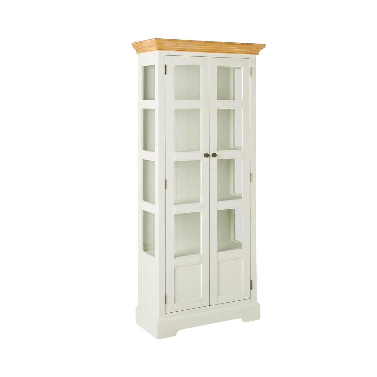 Clover Narrow 2 Door Display Cabinet 193 x 85cm