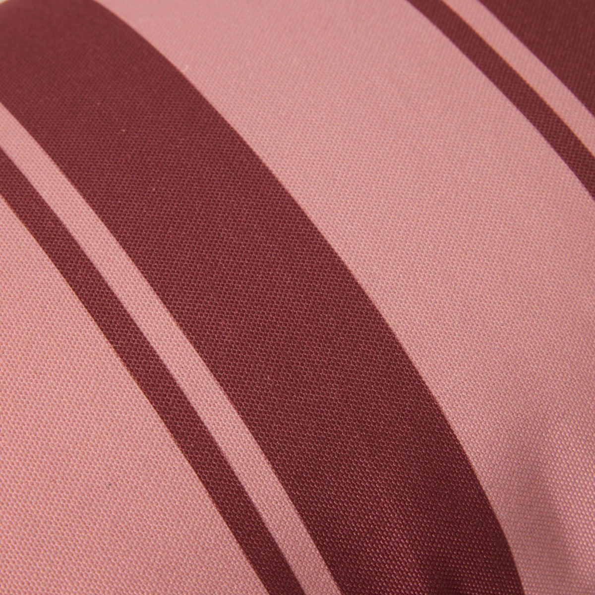 Aruba Outdoor Lumbar Cushion Berry Stripe 70x35cm