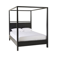 Avalon King Four Poster Bed Black