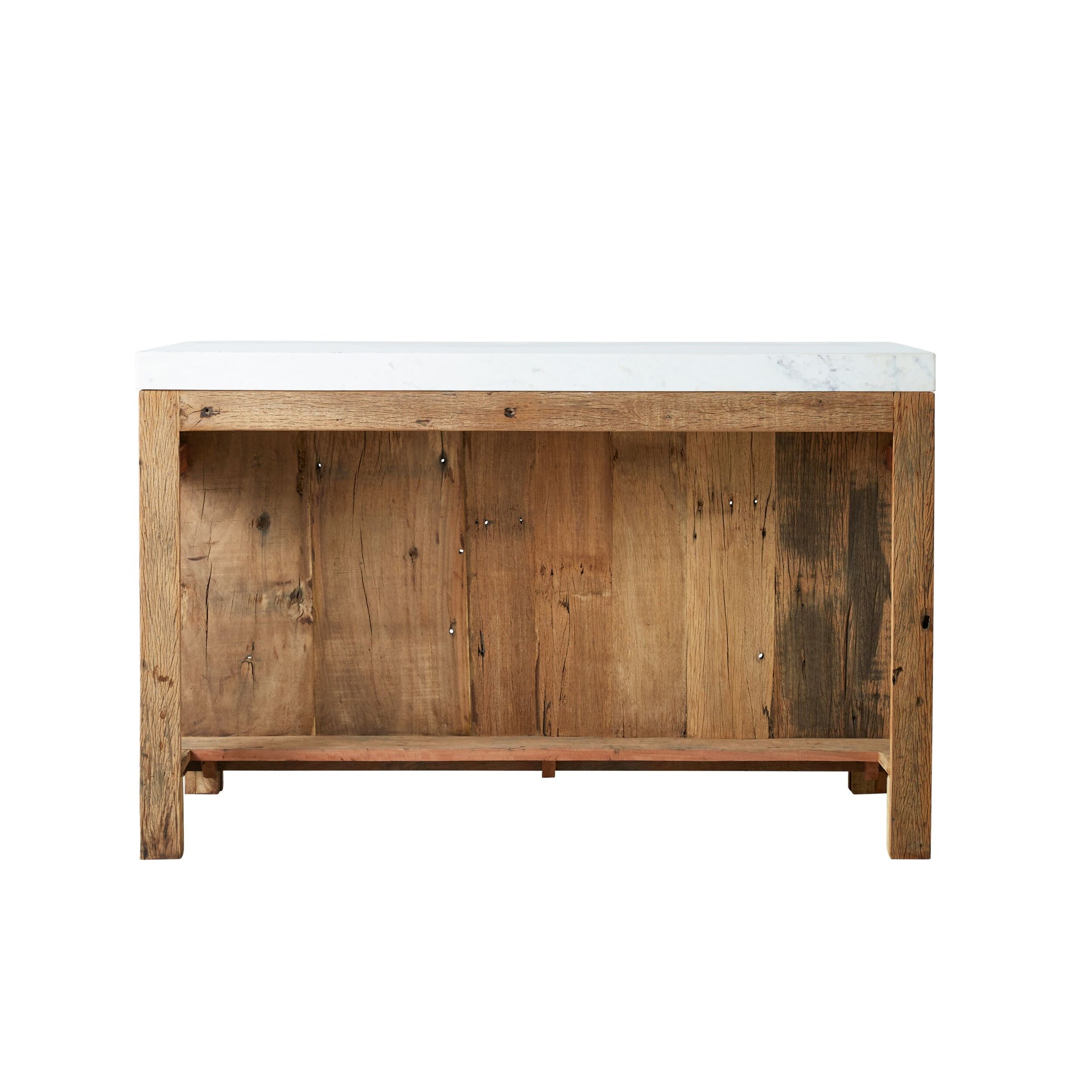 Valaro 150 Marble & Reclaimed Timber Double Kitchen Workbench