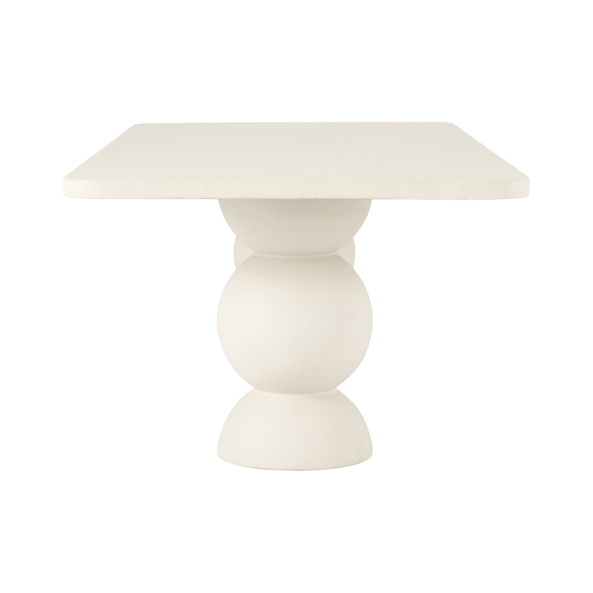 Bea Dining Table 240cm Ivory Stone