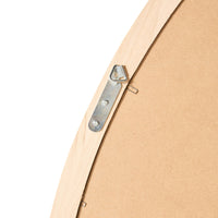 Bay View Round Wooden Mirror Extra Large 140cm