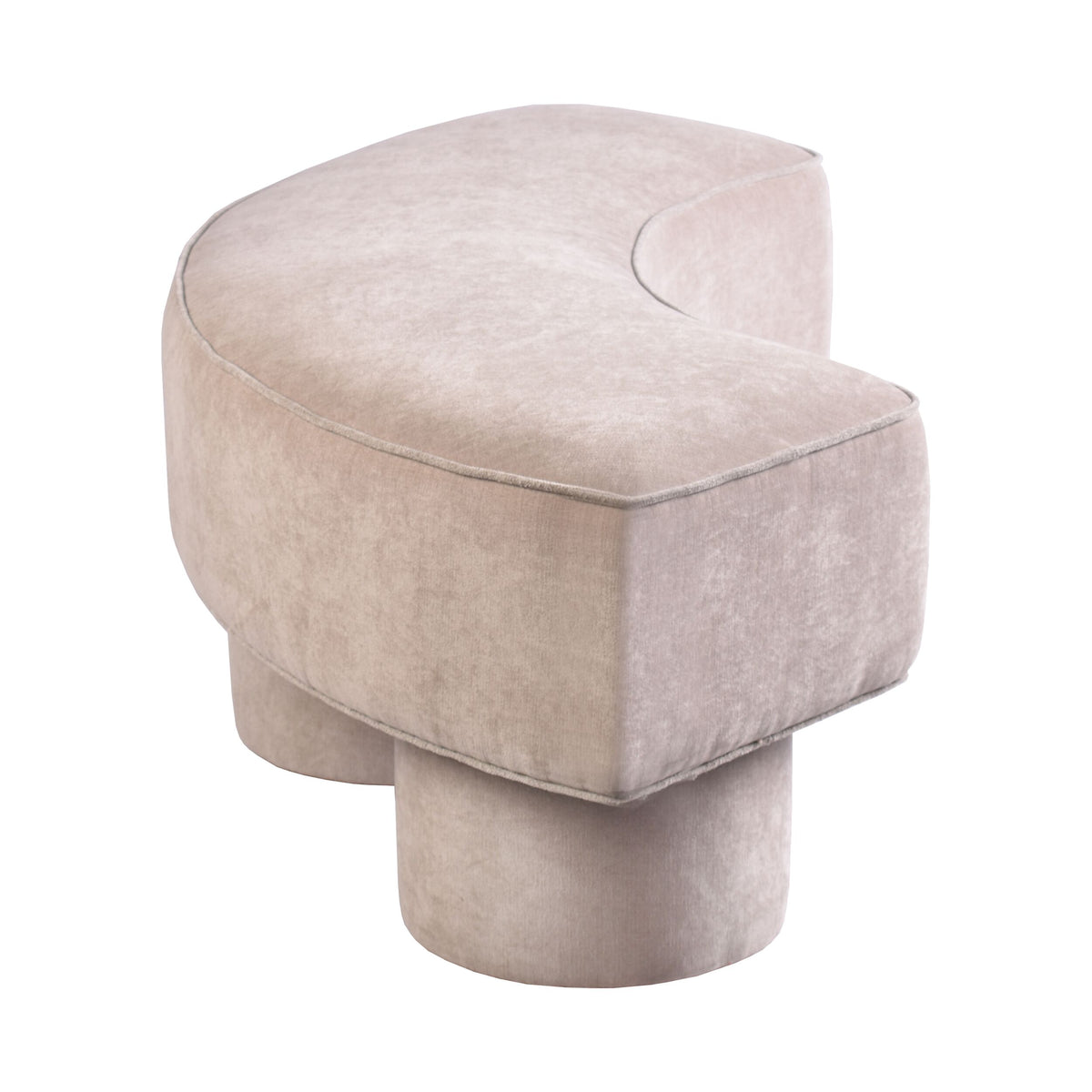 Bean Dining Bench 150cm Sandstone