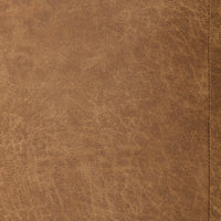 Hana Swivel Faux Leather Armchair Pellini Tan