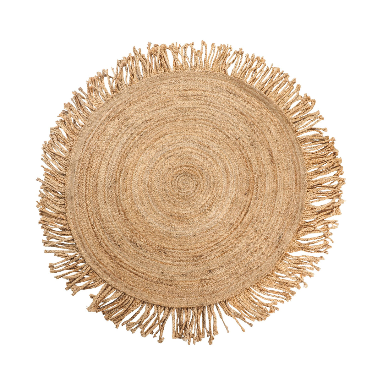 Cochin Hand Stitched Tassel Round Rug 120cm – Early Settler AU