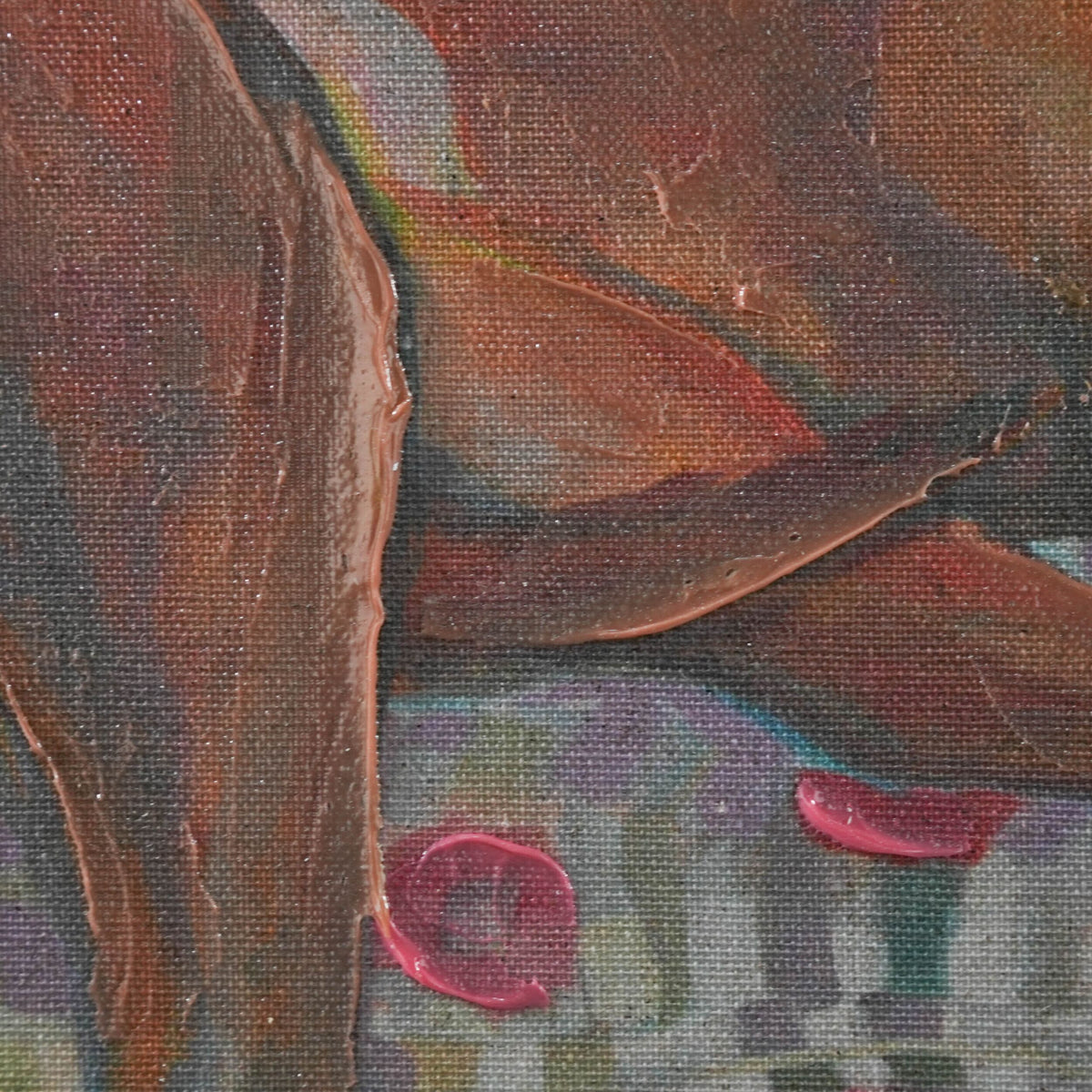 Couch Companions Vizsla Framed Textured Print 40x30cm