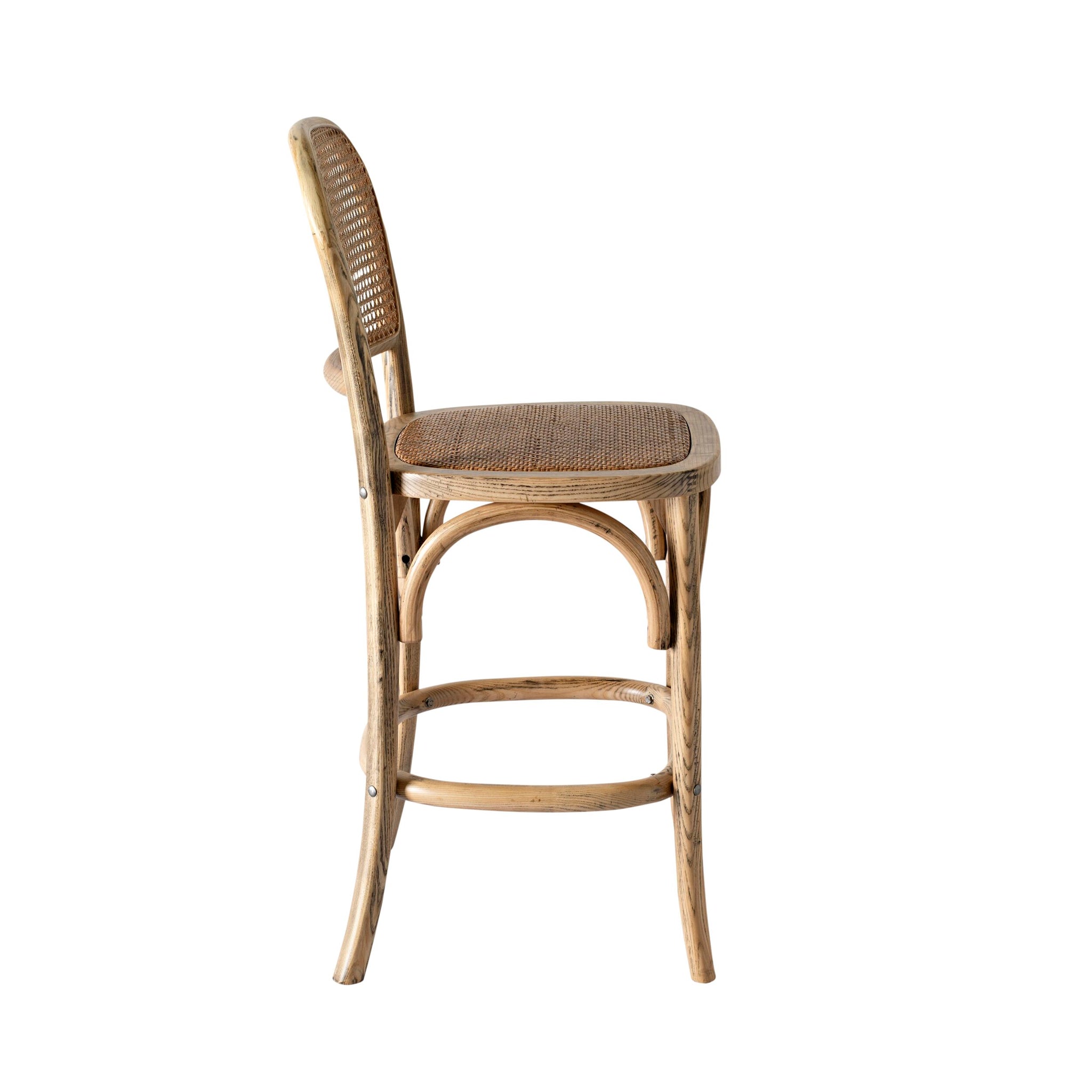 Bastion Oak Bar Stool Natural
