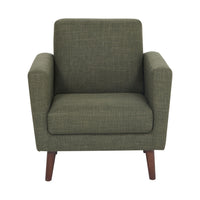 Frankie Armchair Olive Green Weave