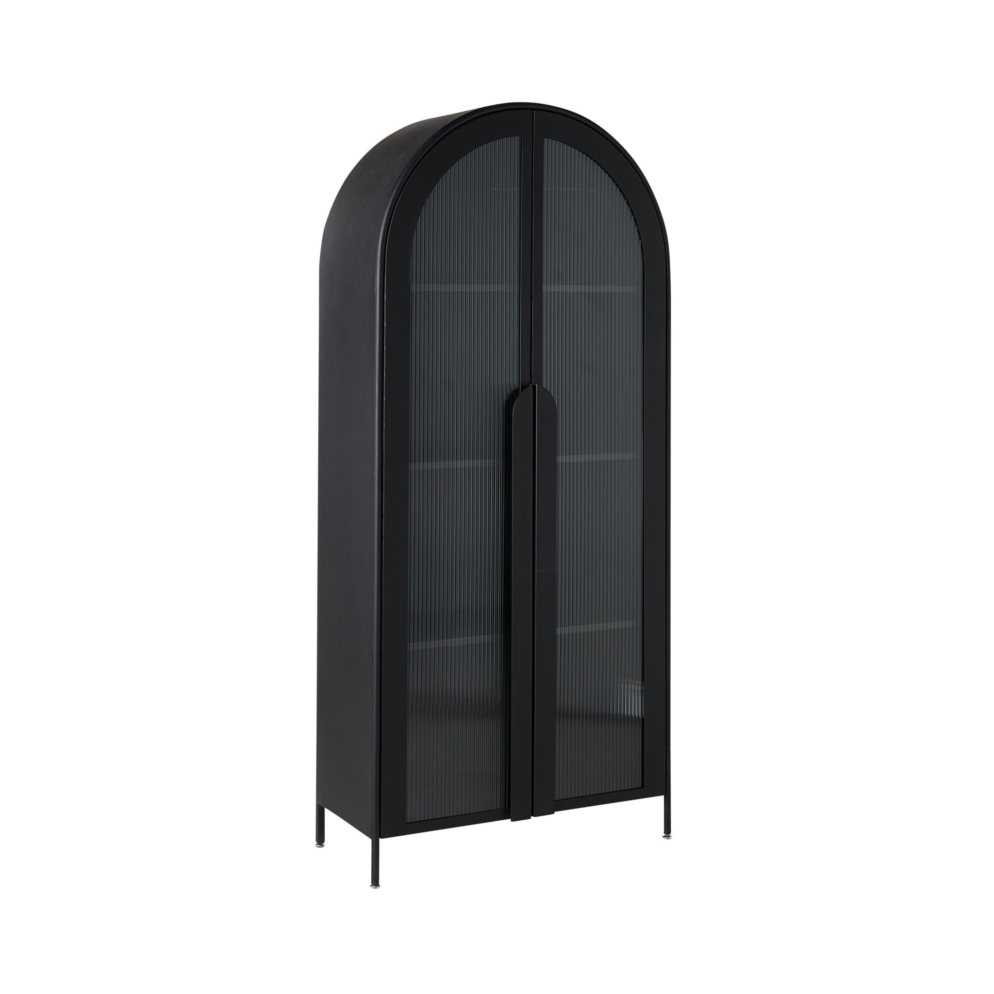 Nero Arched 2 Door Cabinet