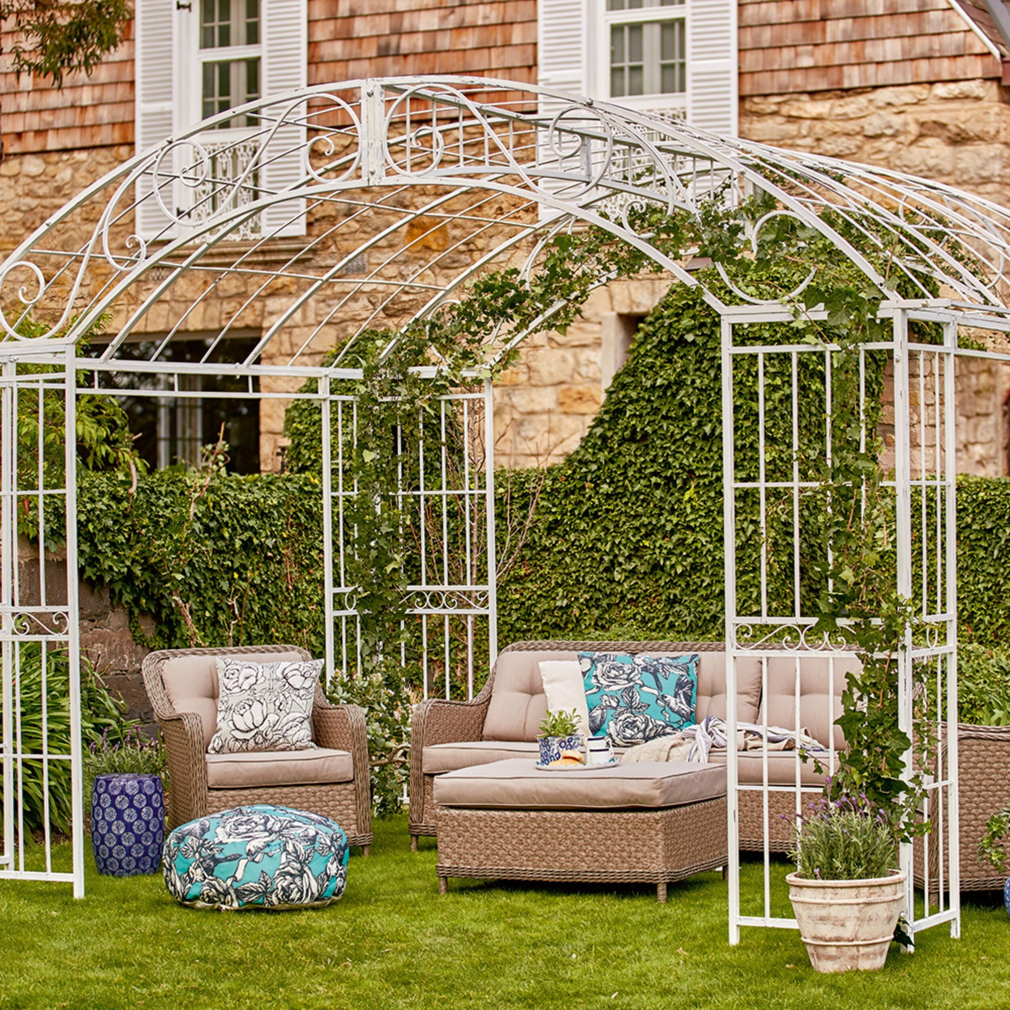 Versailles Gazebo CANOPY ONLY Light Grey