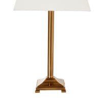 Paxton Table Lamp Brass 68x35cm