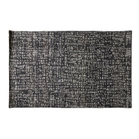 Hand Tufted Loop Pile Charcoal Woolen Rug 150x240cm