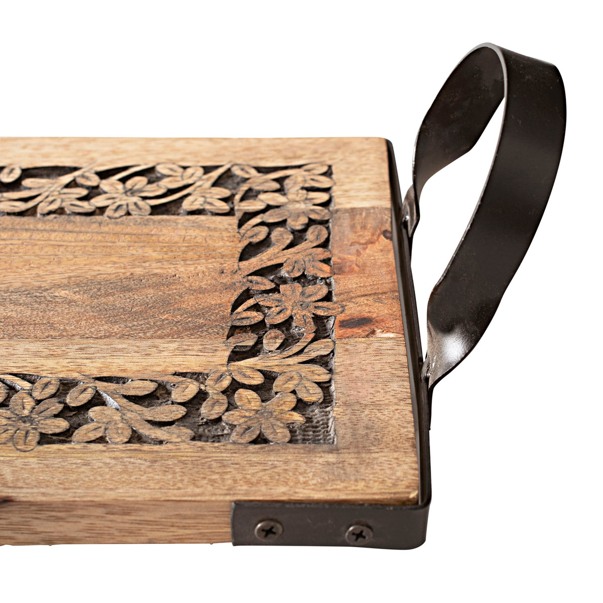 Parvani Long Tray With Handle 111x20x10cm
