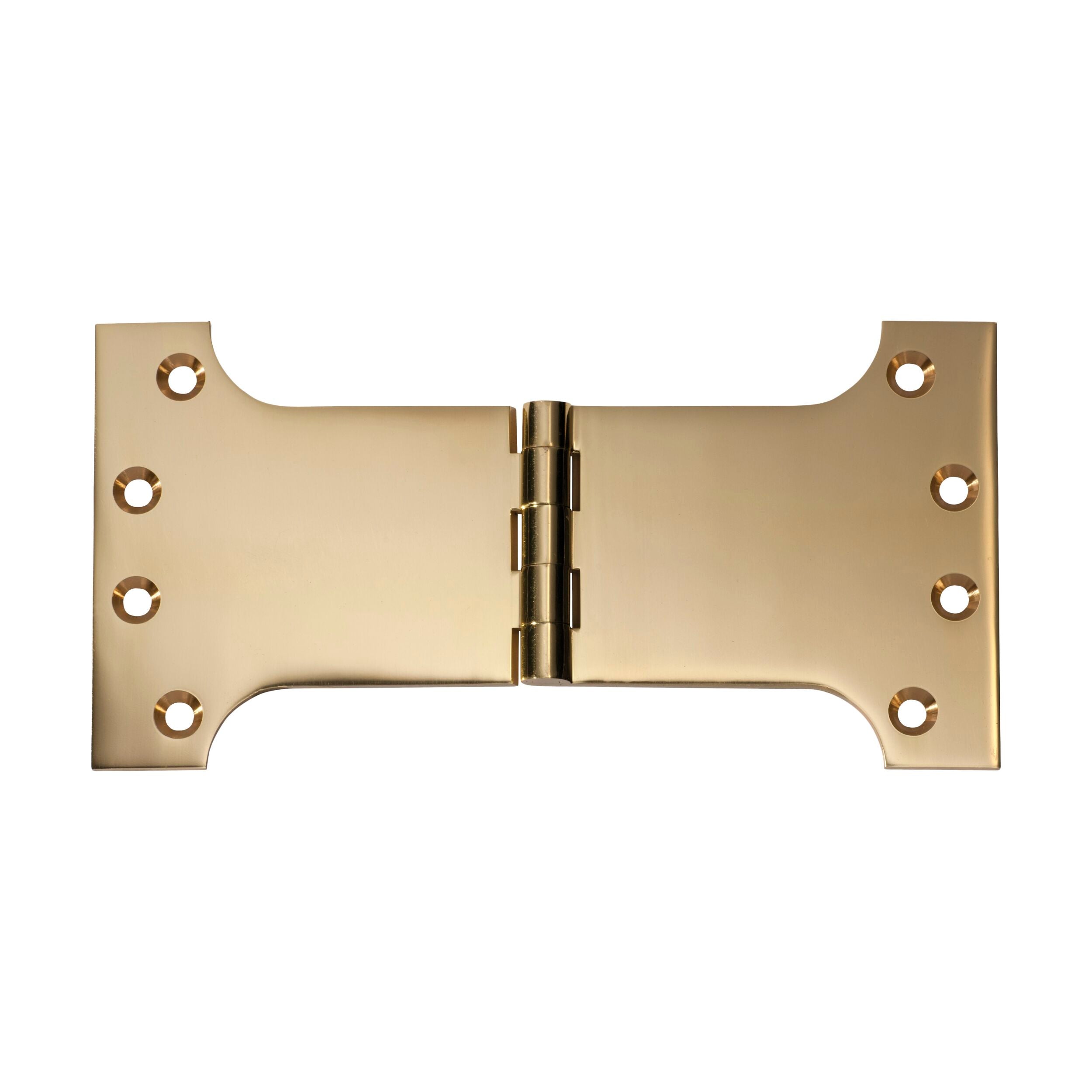 2484 Hinge Parliament Polished Brass H100xW200mm