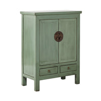 Sansha 2 Door & 2 Drawer Sideboard Sage Green