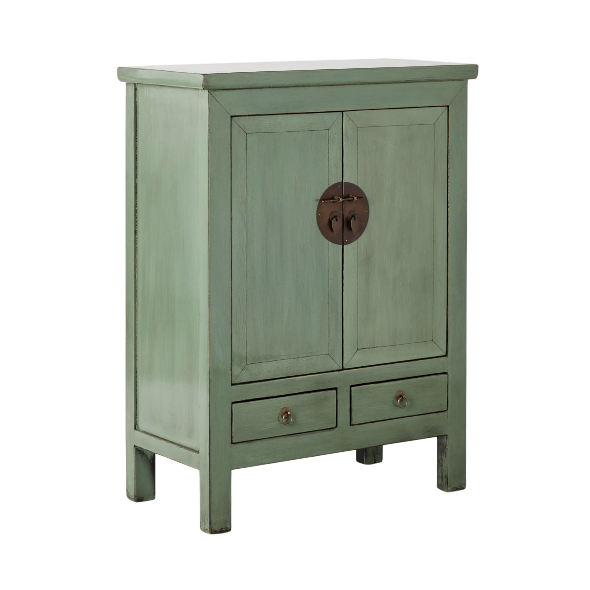 Sansha 2 Door & 2 Drawer Sideboard Sage Green
