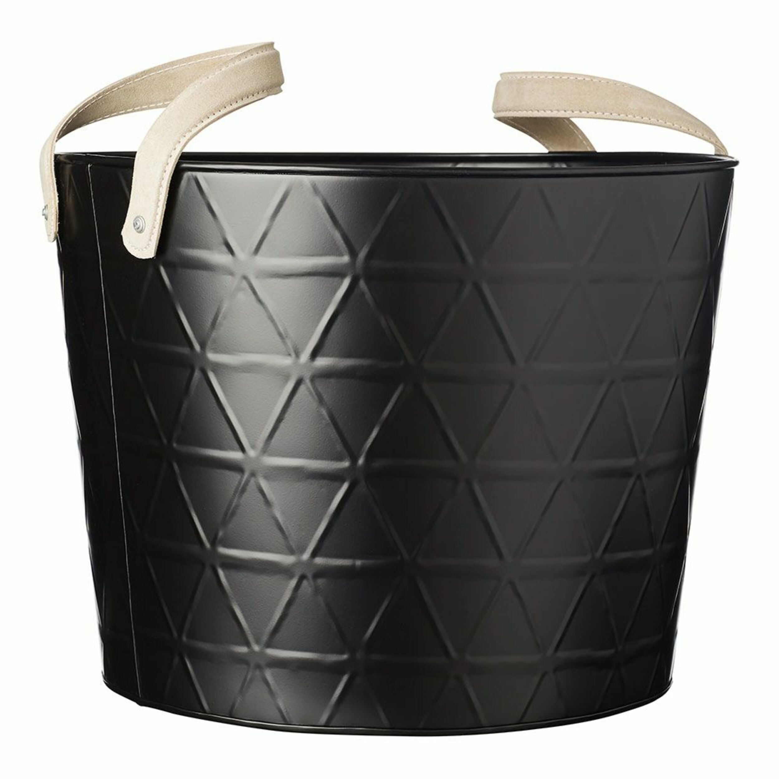 Kingston Round Storage Bucket Black Large