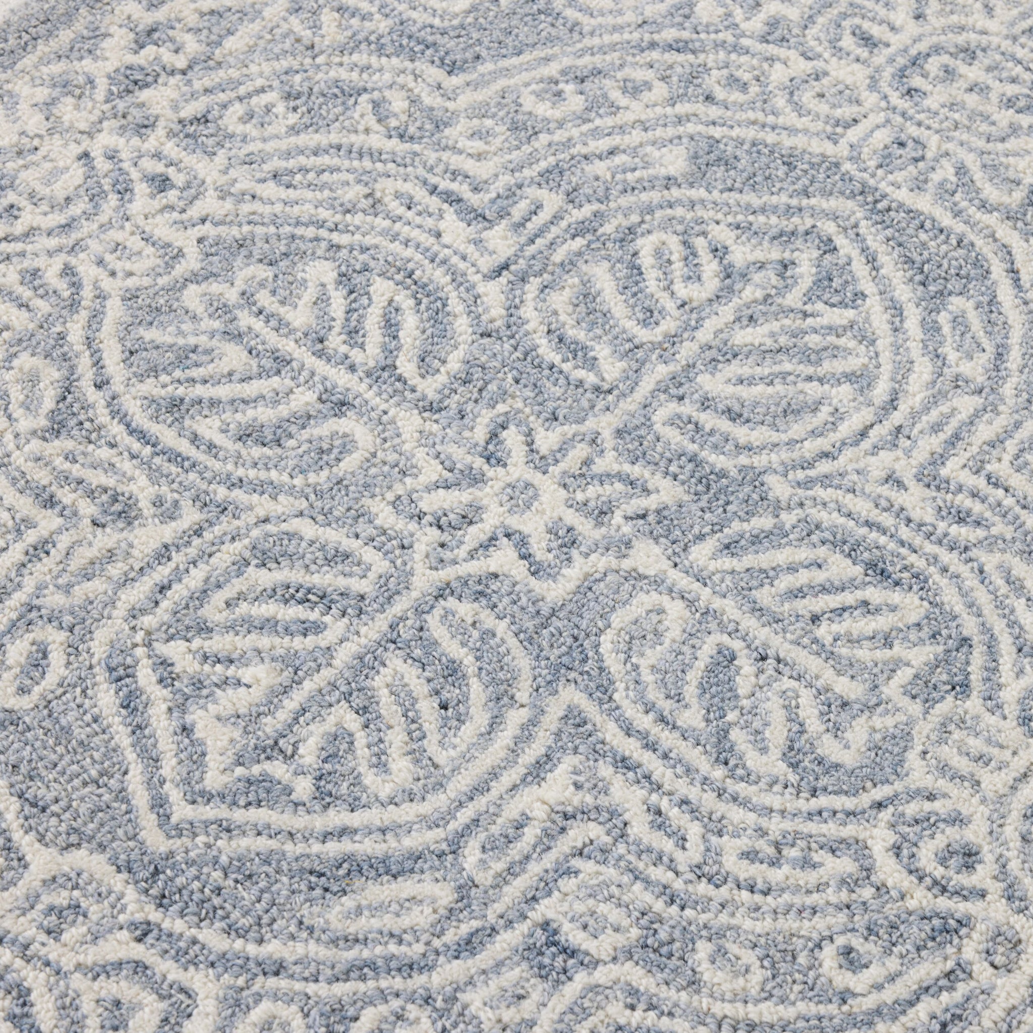 Henna Handtufed NZ Wool Runner 70x200cm