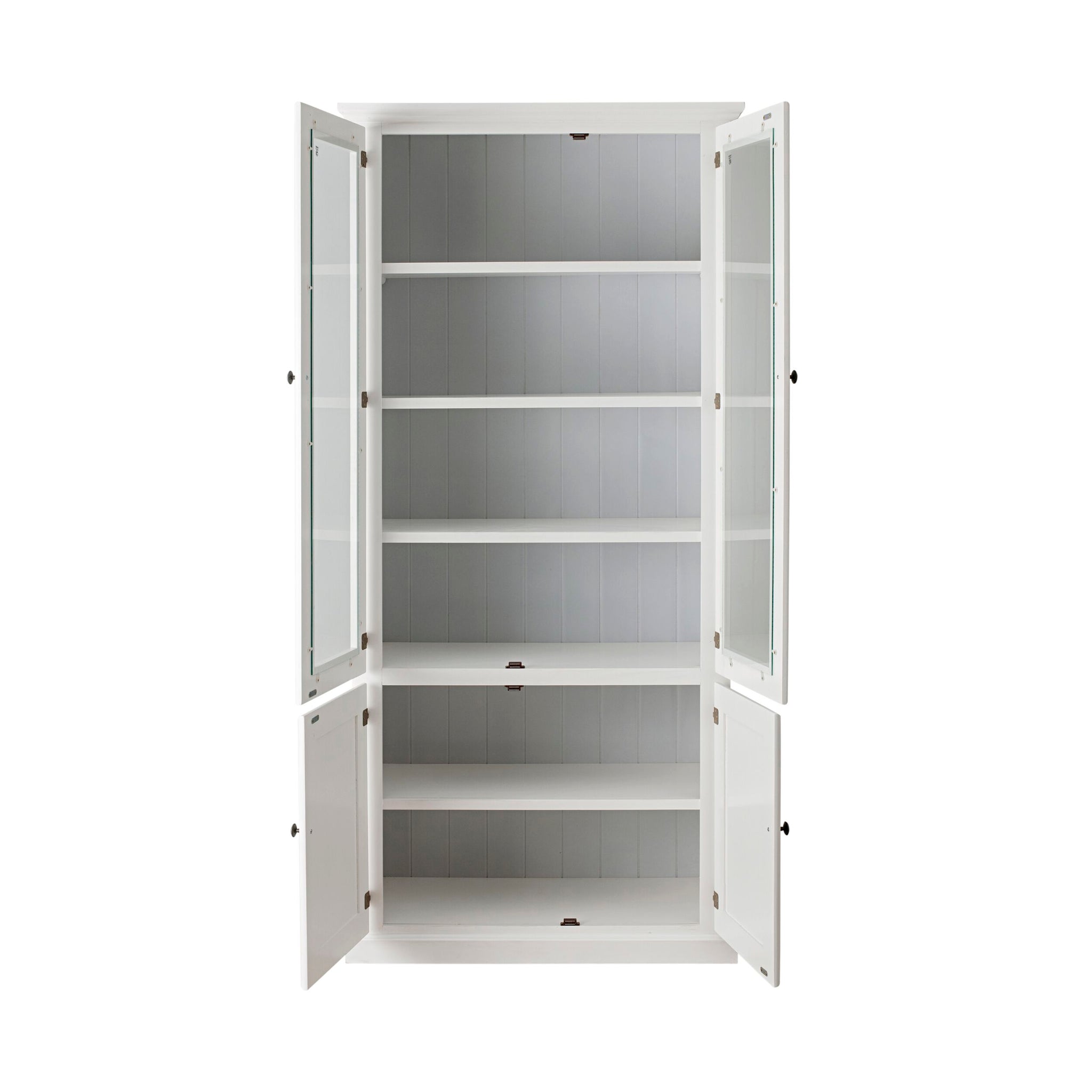 Armand 4 Door Display Cabinet 94.6 x 206cm White