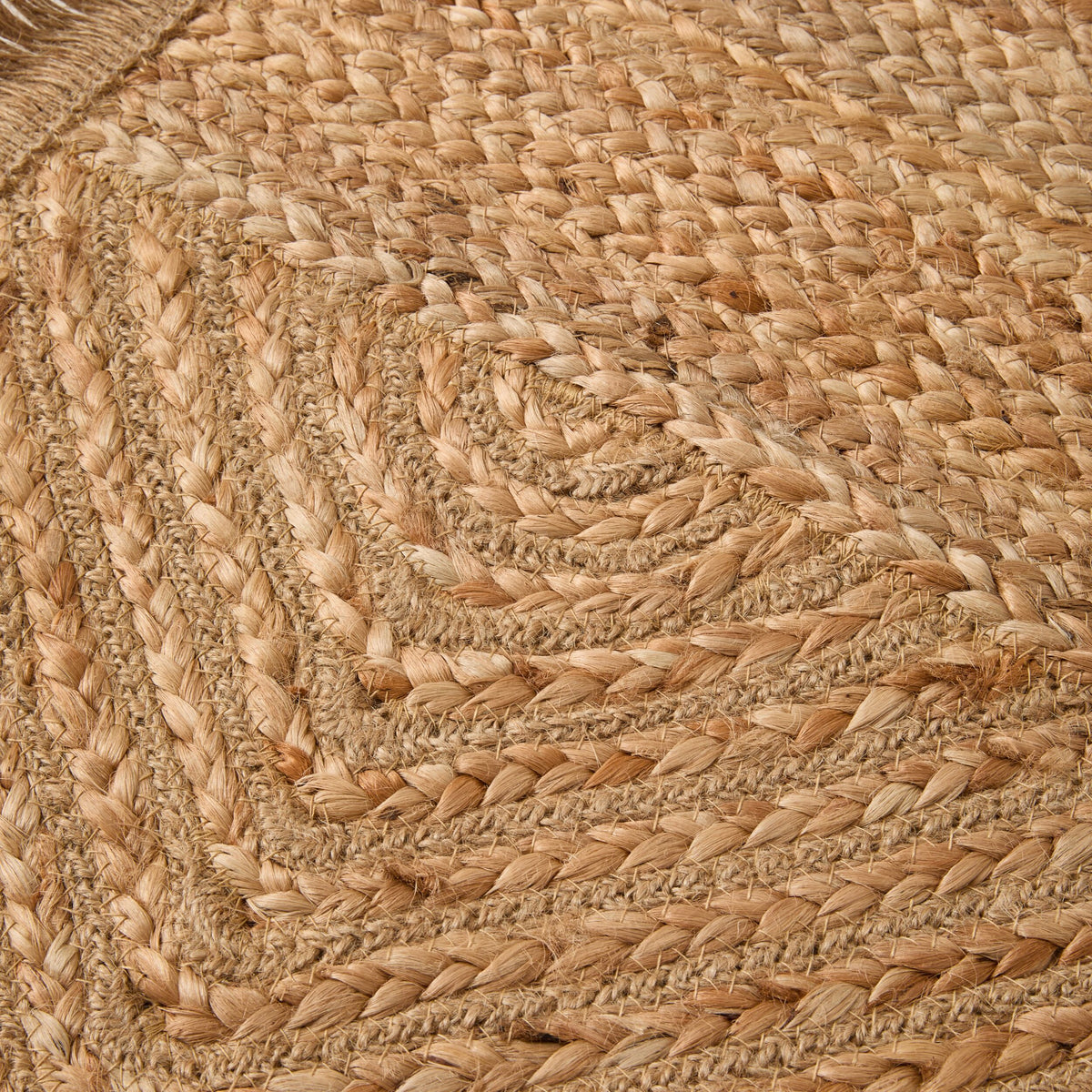 Tulum Braided Hexagonal Jute Table Runner 120cm