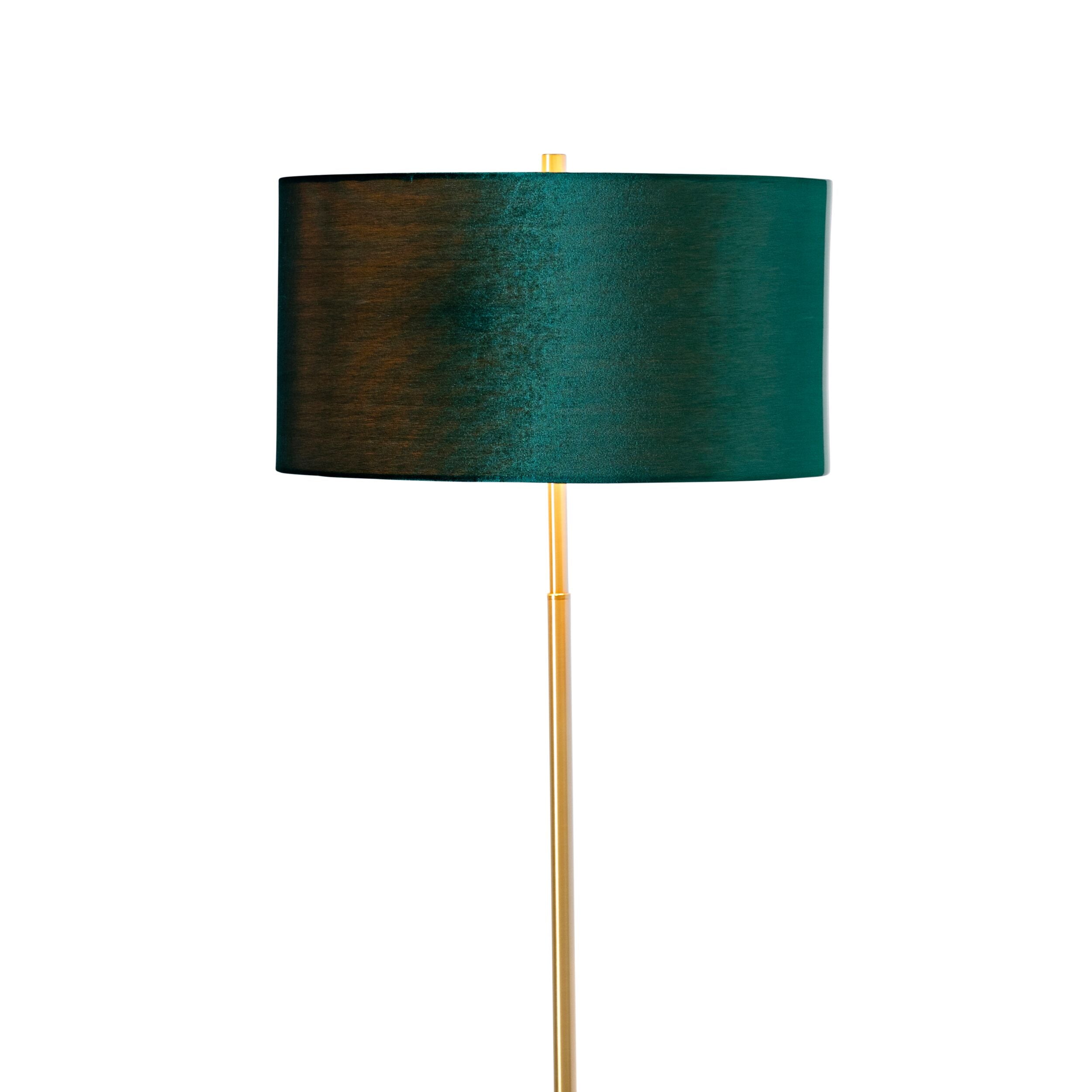 Green and deals gold floor lamp