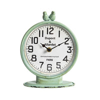 Vintage Bluebirds Mantel Clock 22x16.5cm