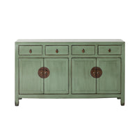 Sansha 4 Door & 4 Drawer Sideboard Sage Green