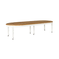 Annalise Extension Dining Table White