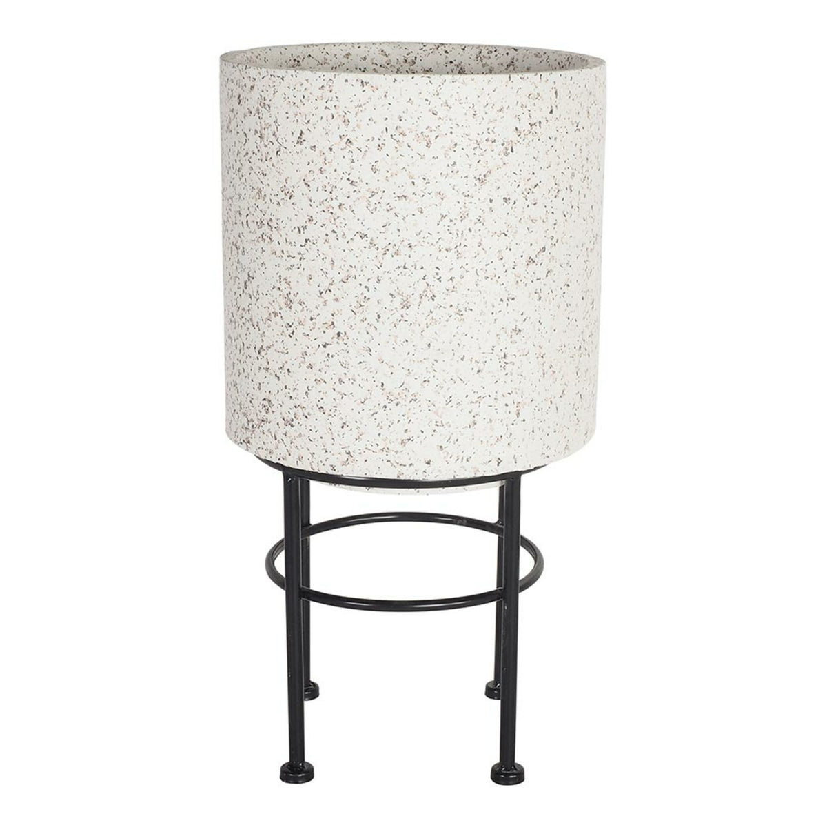 Terrazzo Look Plant Stand Small 44.5x23cm
