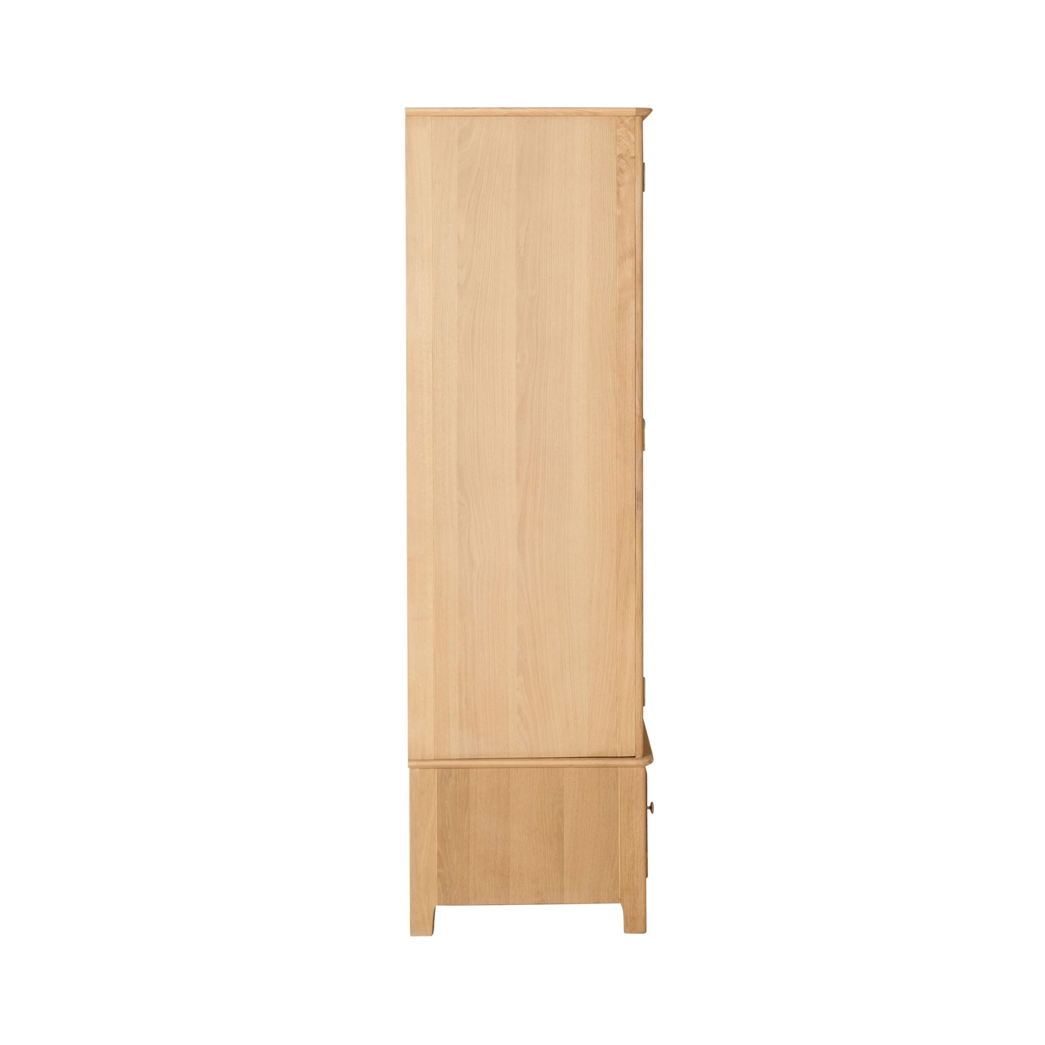 Oakridge 2 Drawer 3 Door Wardrobe Light Oak