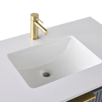 Lennox Single Vanity Slate Blue 940mm