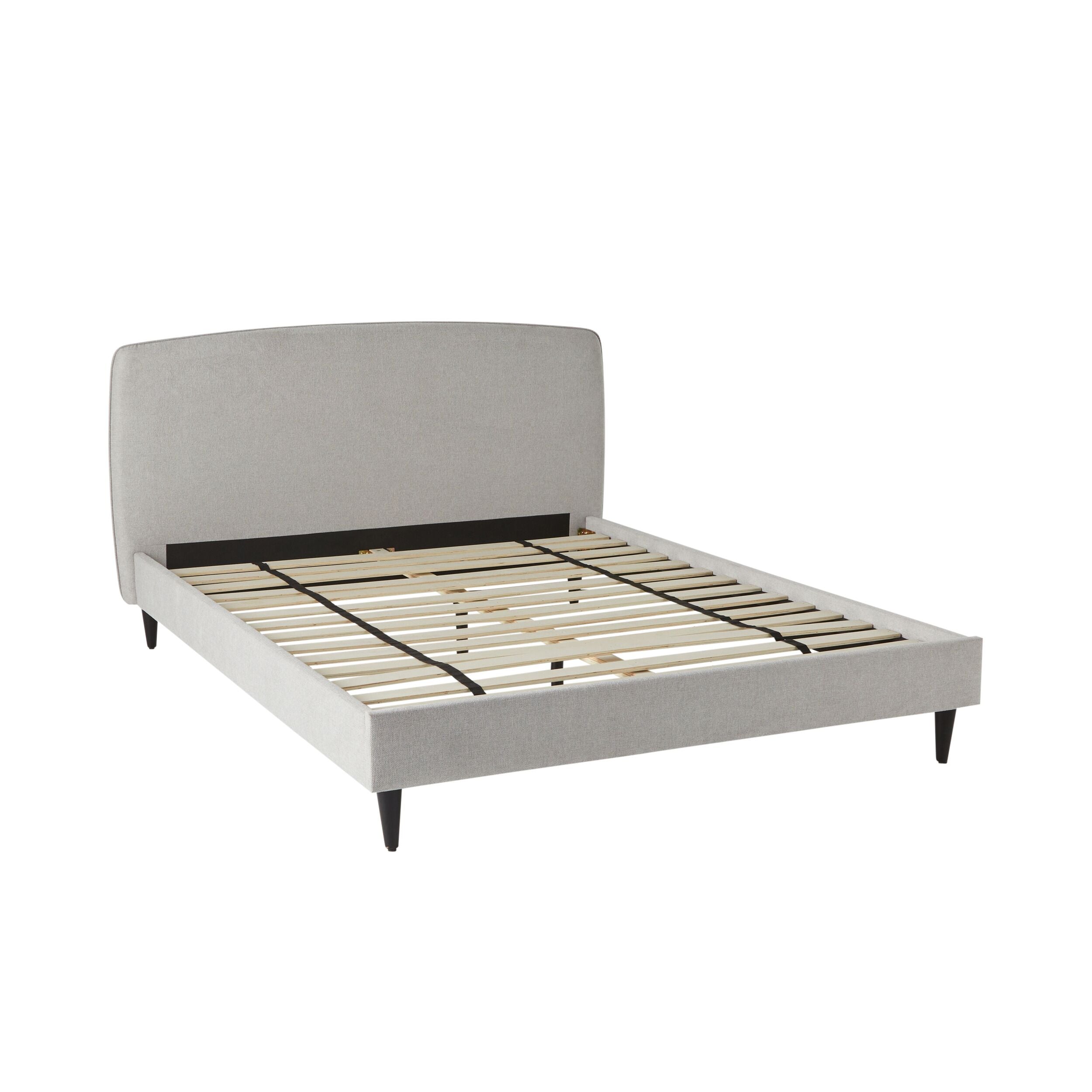 Riley Double Bed light Grey