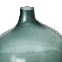 Oceanic Tinted Flagon Glass Vase Turquoise