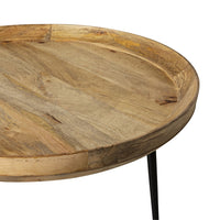 Luna Round Coffee Table Natural