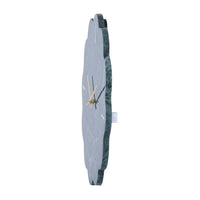 Marble Scalloped Wall Clock 40cm