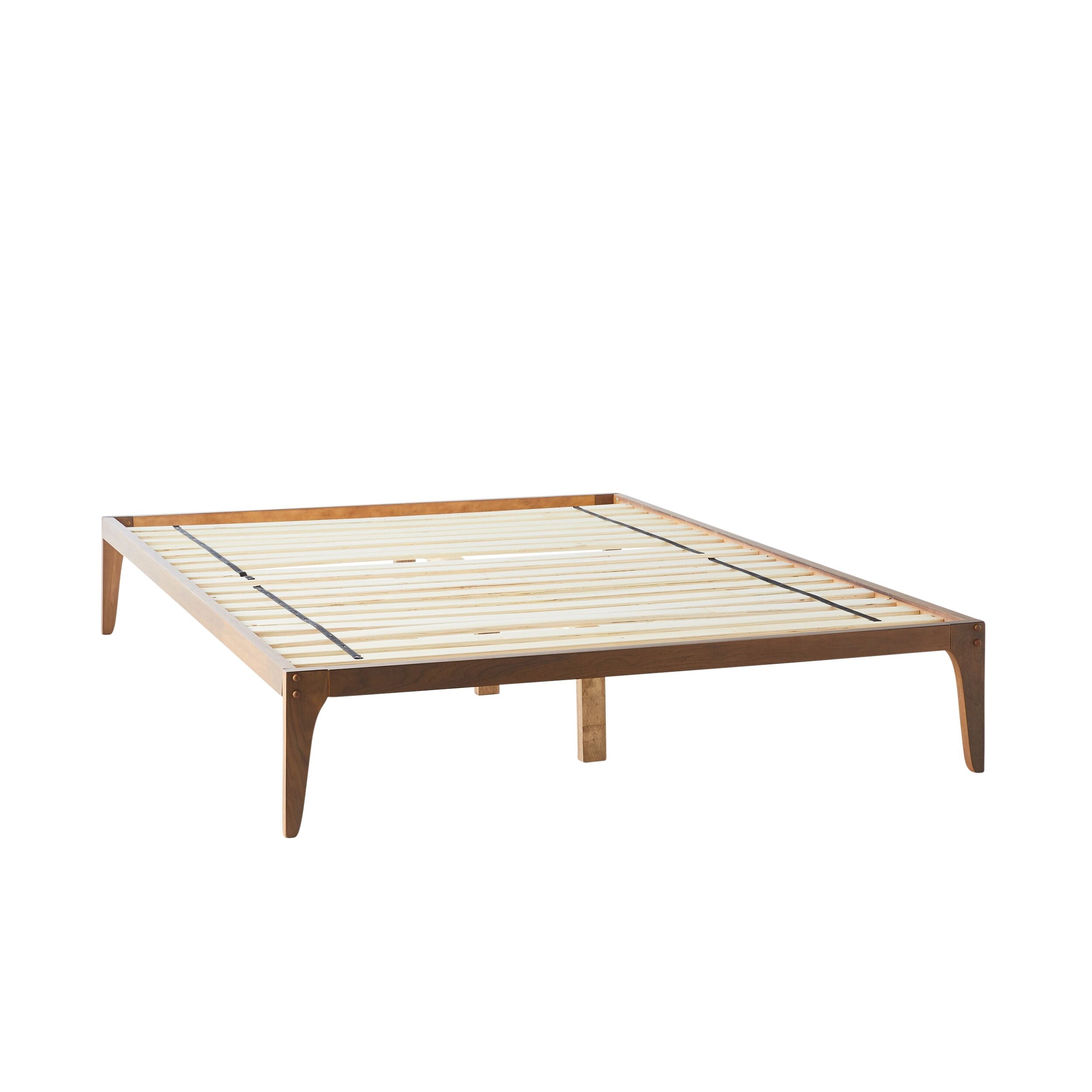 Vincent King Bed Base Walnut