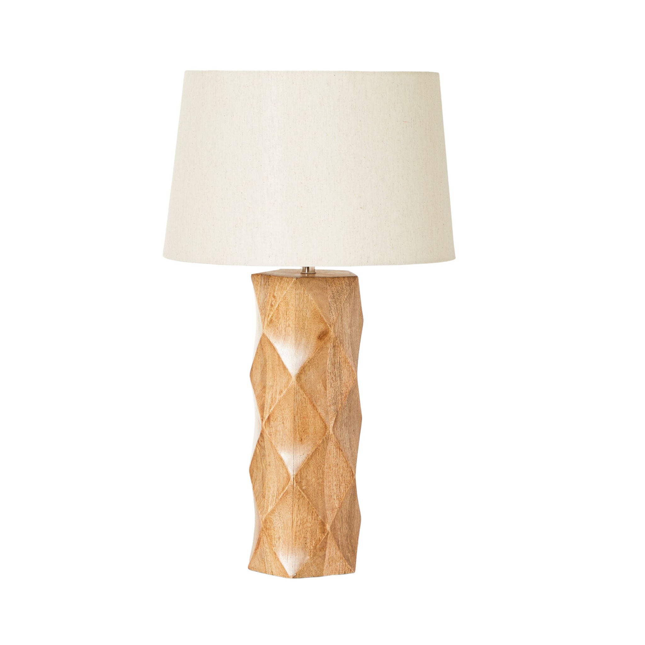 Basma Wooden Table Lamp 65cm