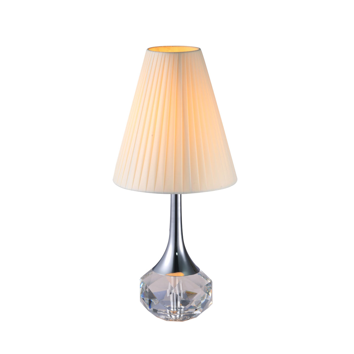 Monroe Chrome Table Lamp 50cm